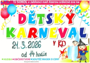 Dětský karneval 2026
