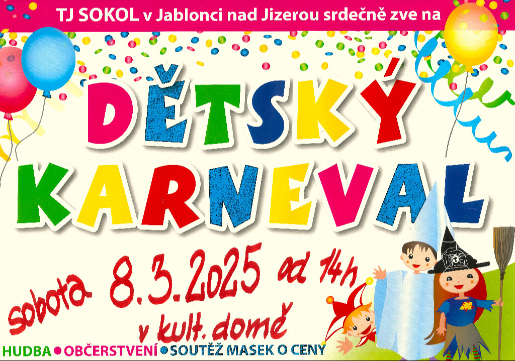 DĚTSKÝ KARNEVAL